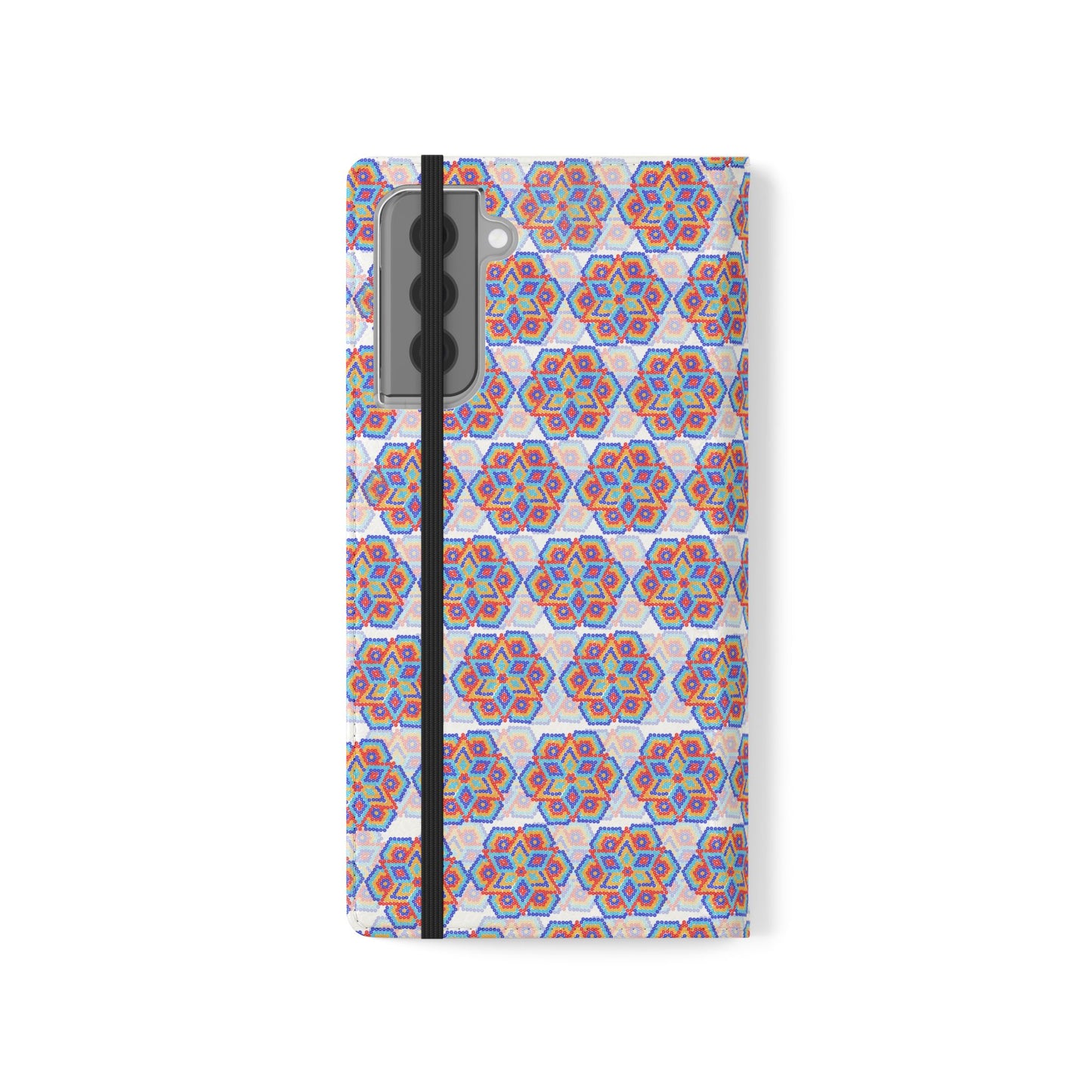 Corazón Huichol Flip Cases