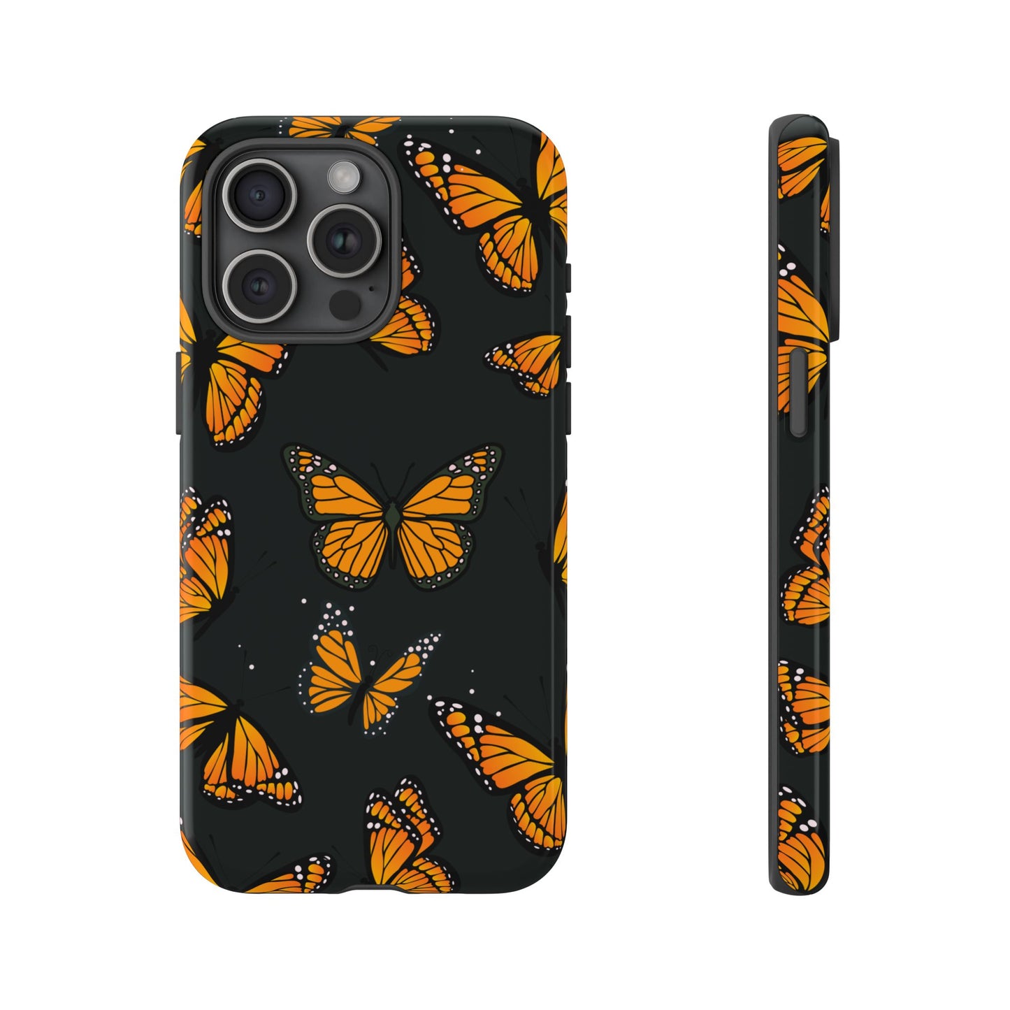 Noir Butterfly Tough Cases