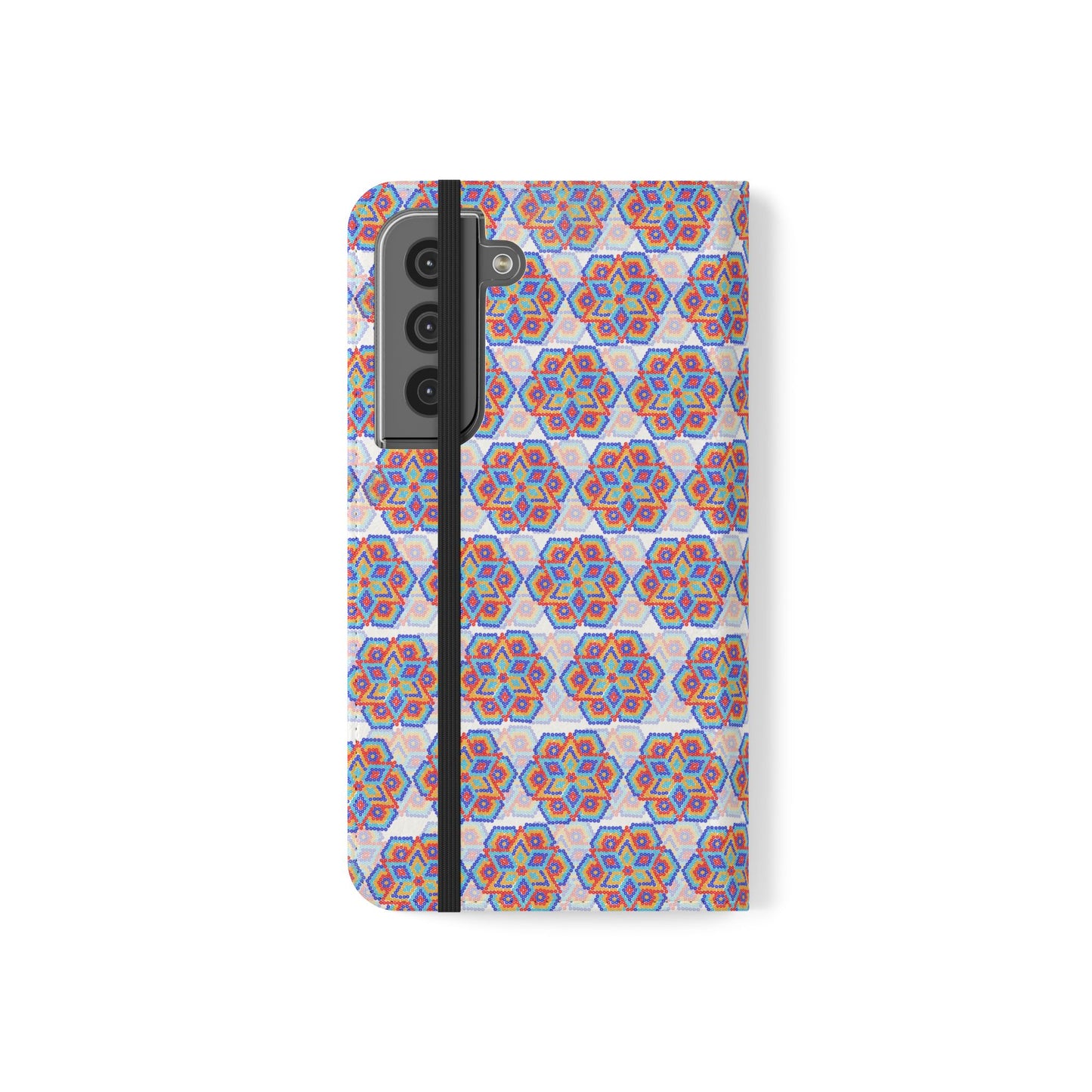 Corazón Huichol Flip Cases