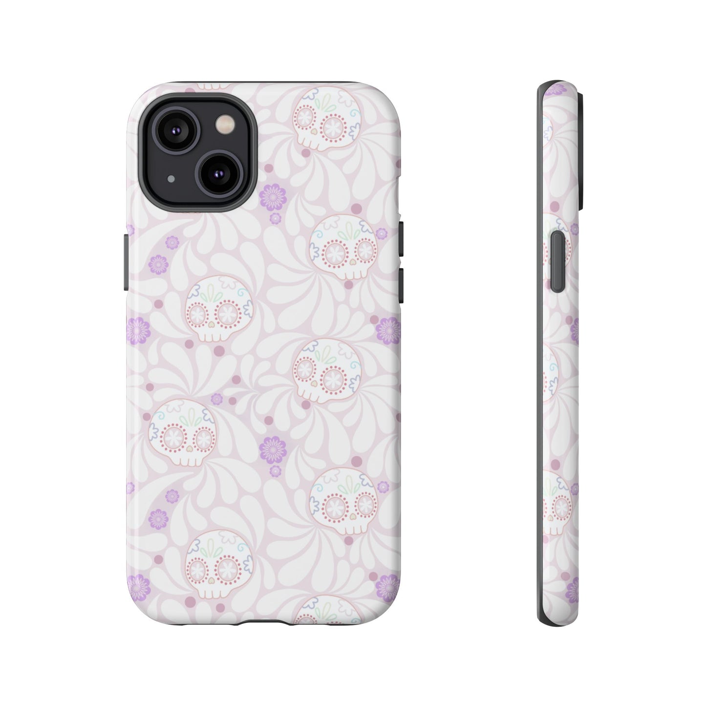 Corazón de Calavera Phone Case