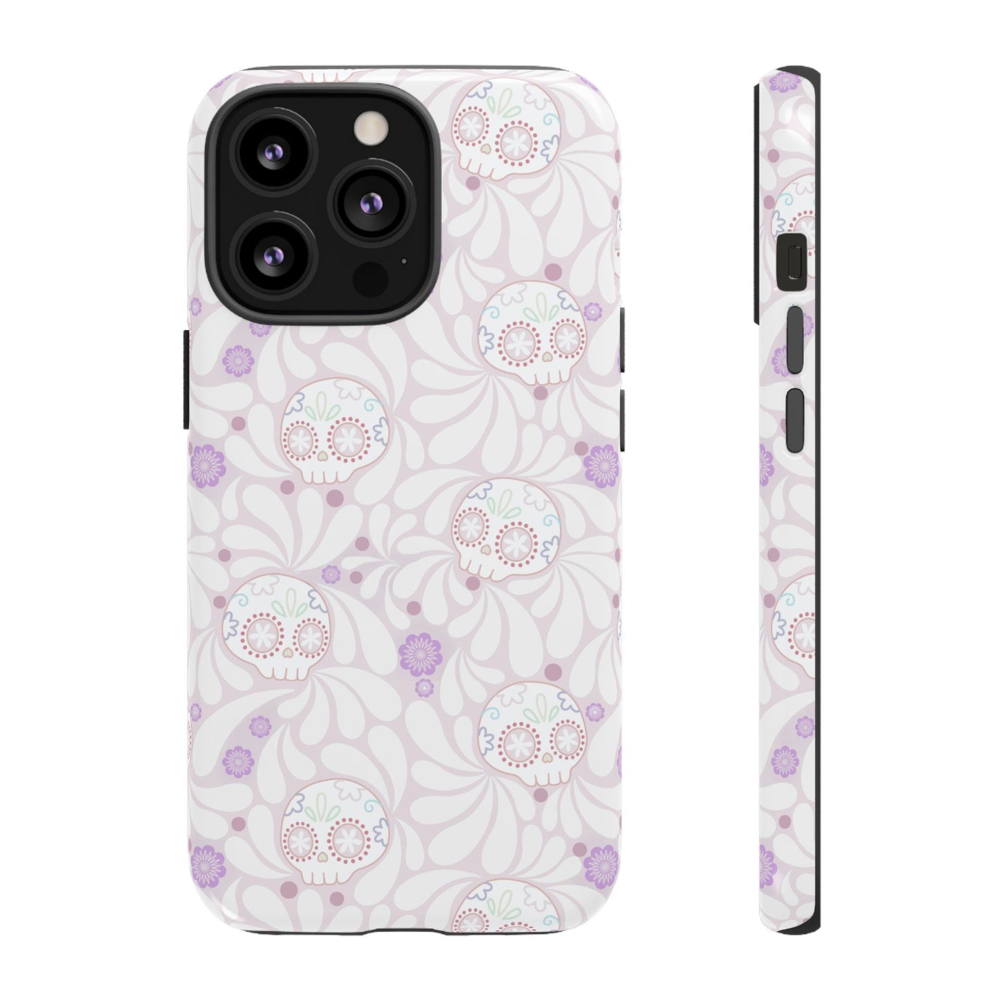 Corazón de Calavera Phone Case
