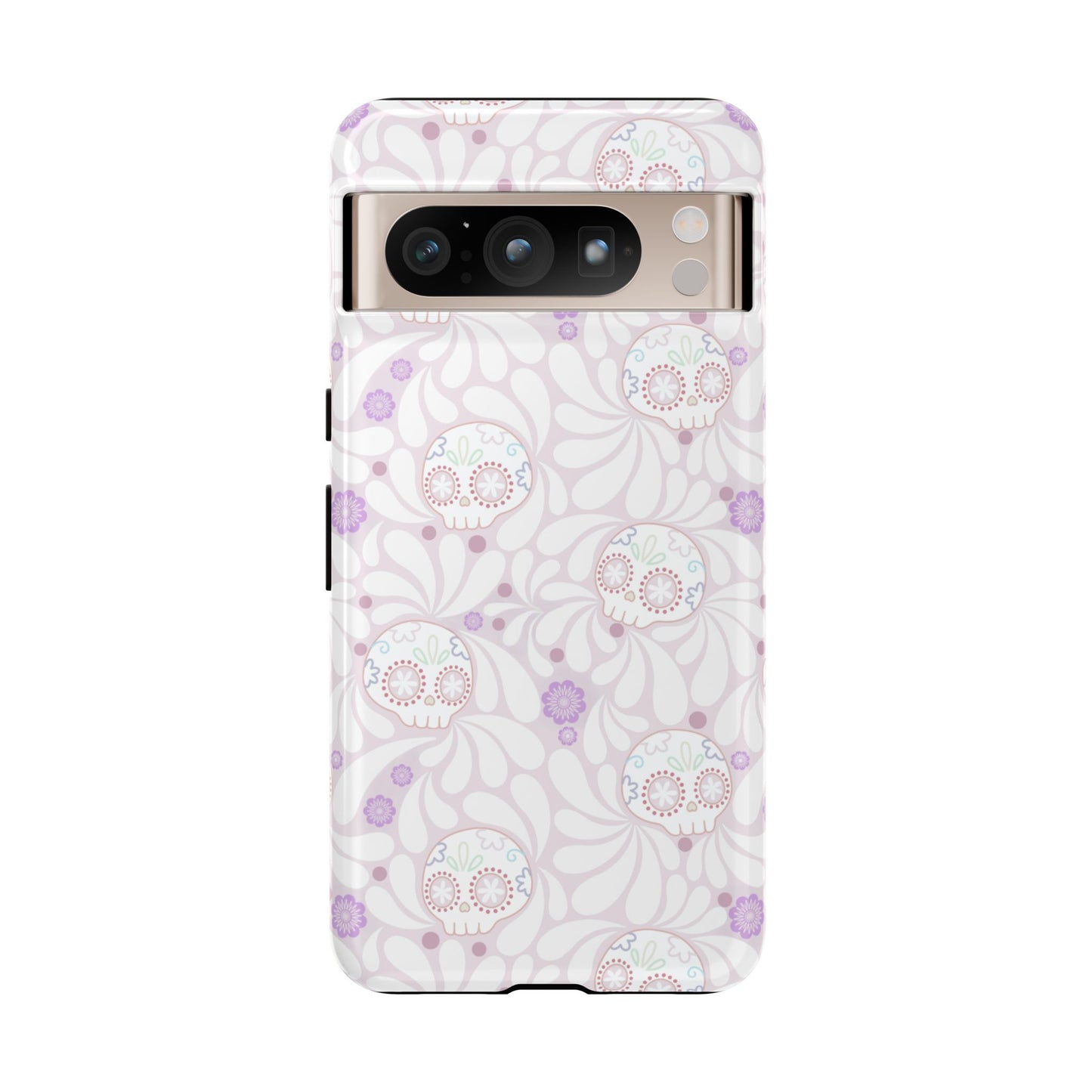 Corazón de Calavera Phone Case