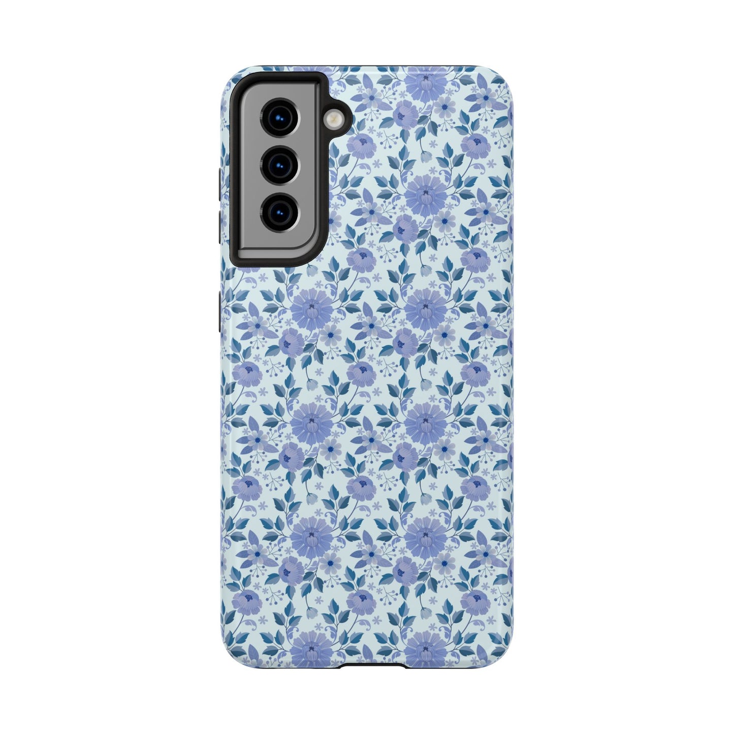 Blue Meadow Charm Tough Phone Cases