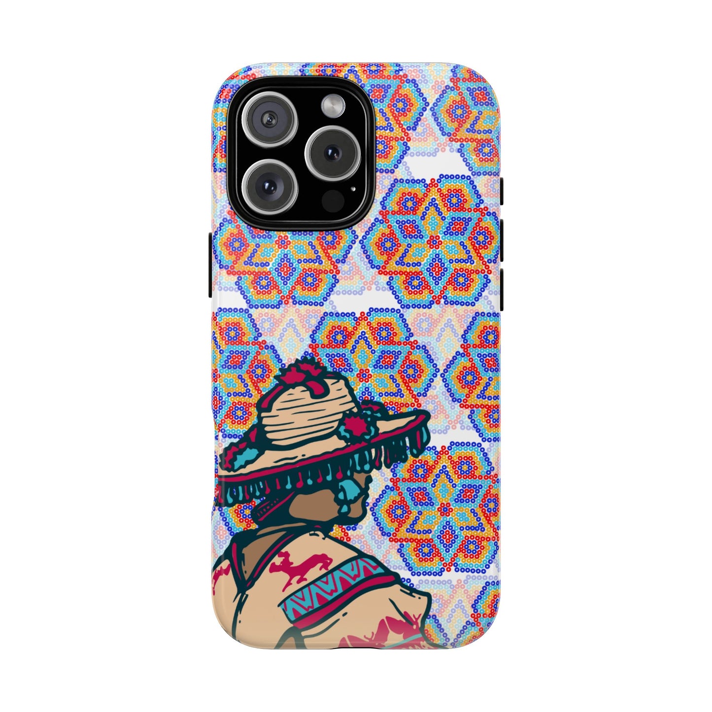 Corazón Huichol Phone Case