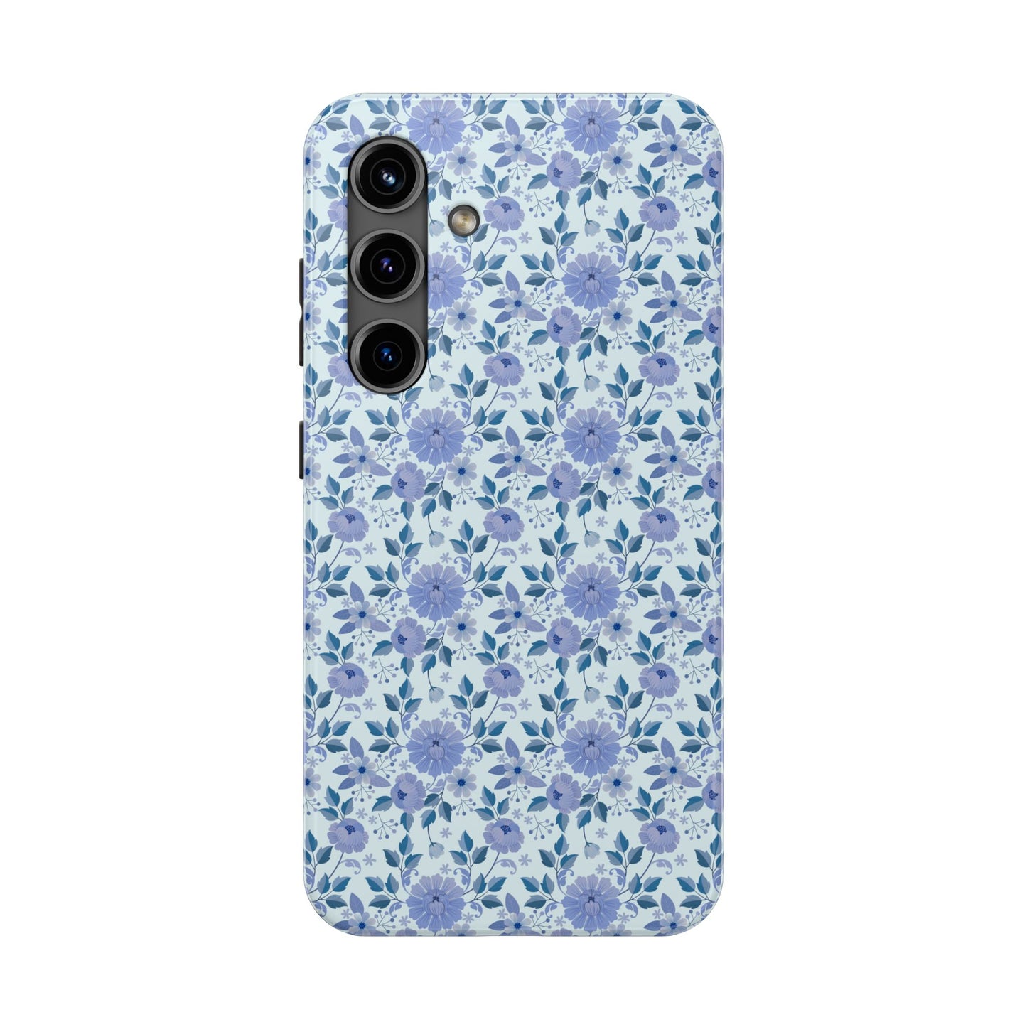 Blue Meadow Charm Tough Phone Cases