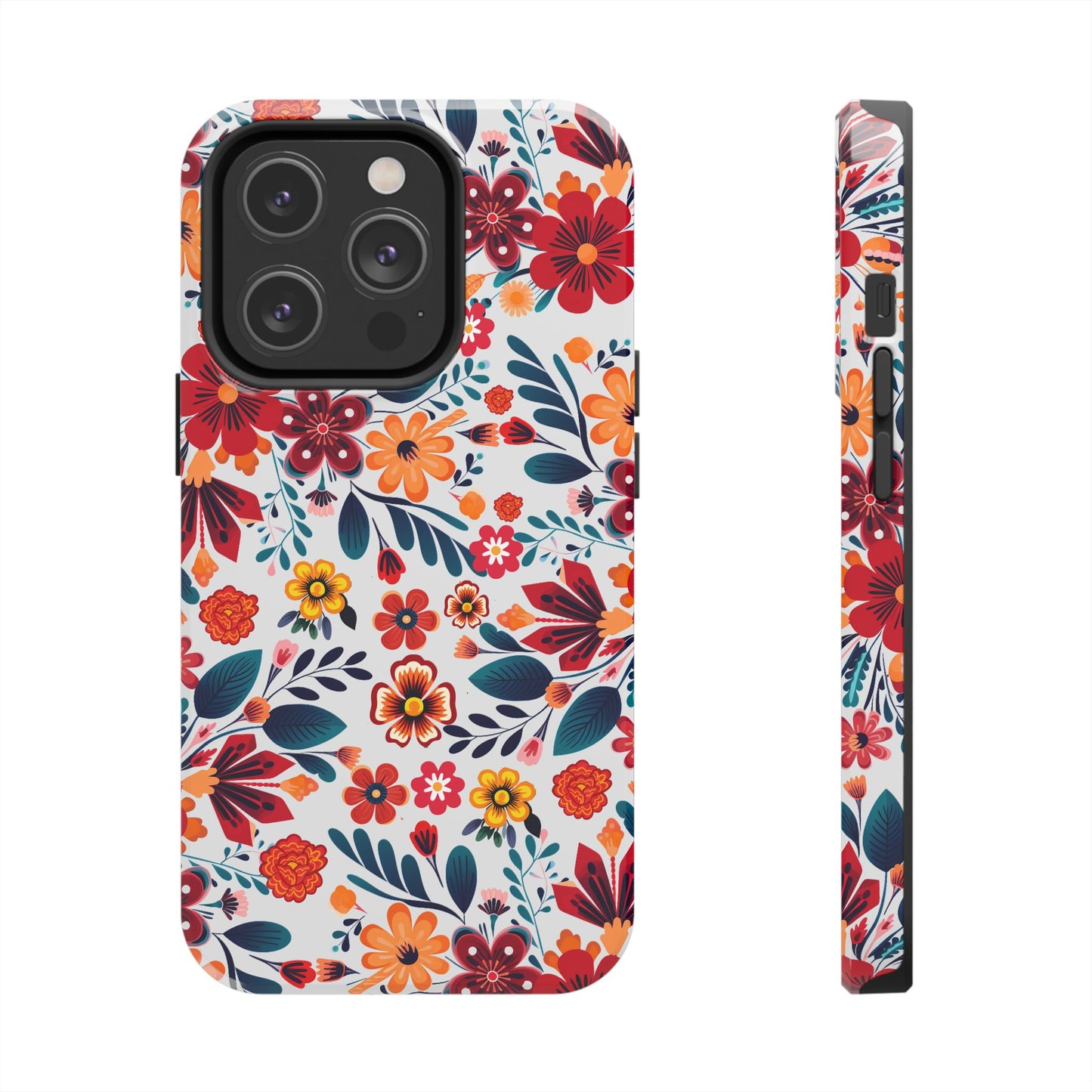 Flores de mi Pueblo Tough Phone Cases