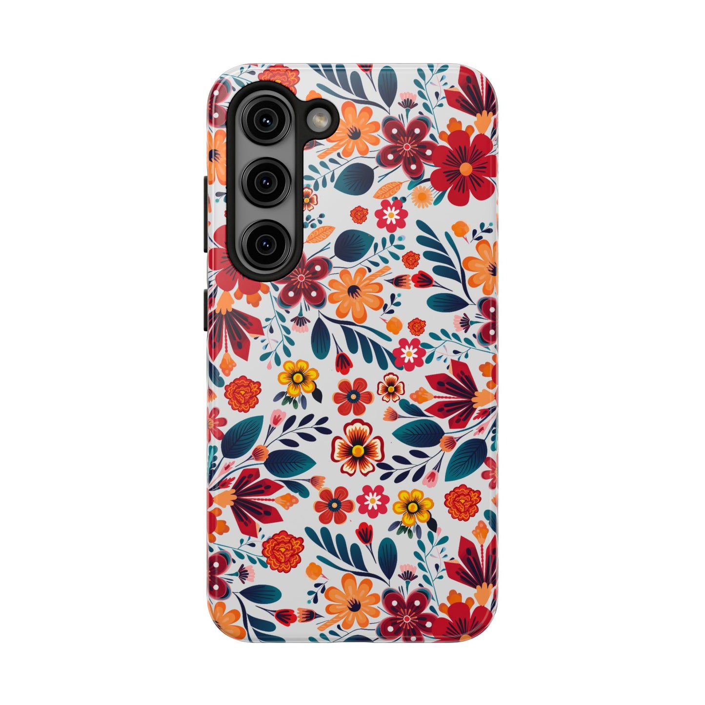 Flores de mi Pueblo Tough Phone Cases