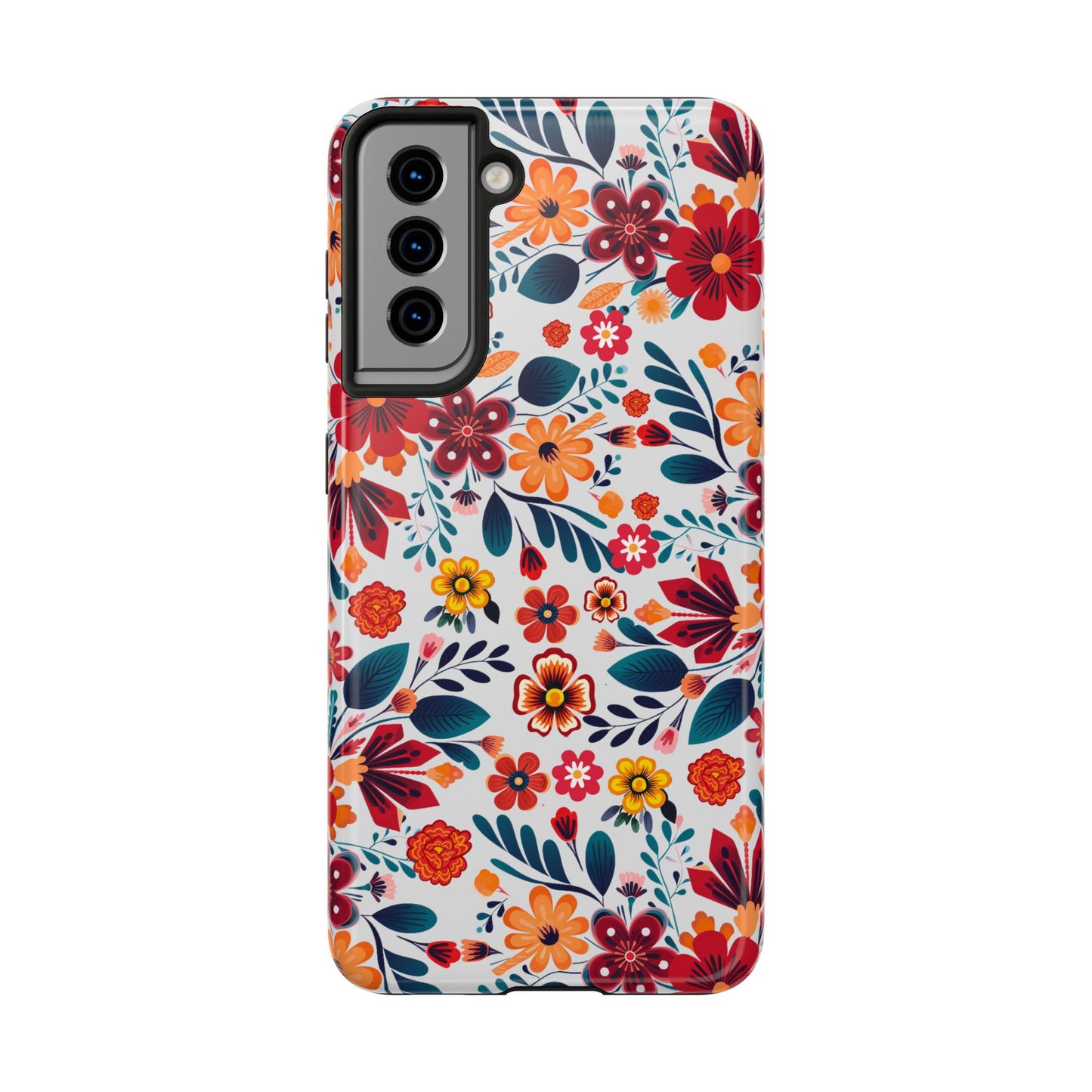 Flores de mi Pueblo Tough Phone Cases