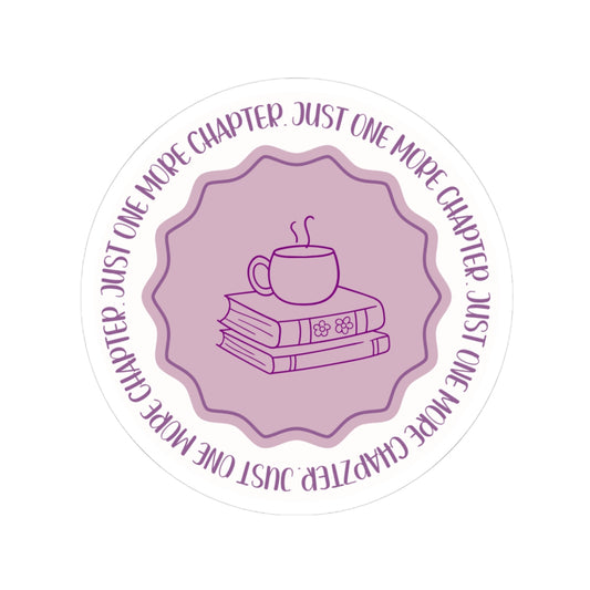 Just one more chapter sticker