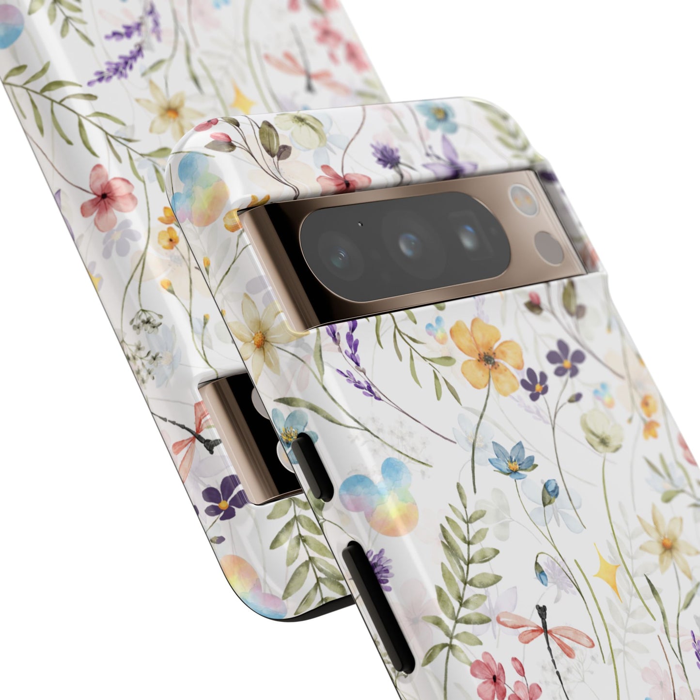 Floral Mickey Mouse Watercolor Design