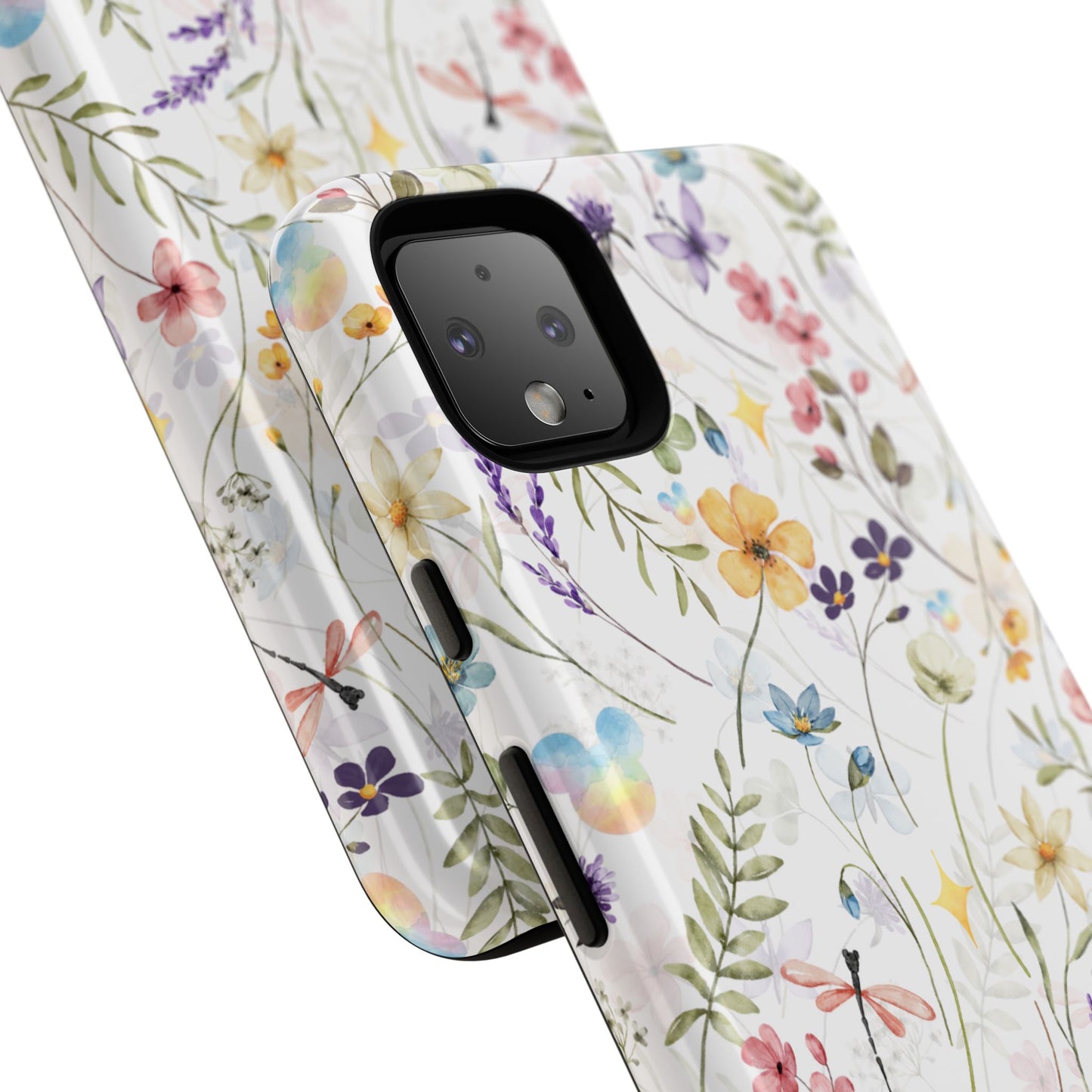 Floral Mickey Mouse Watercolor Design