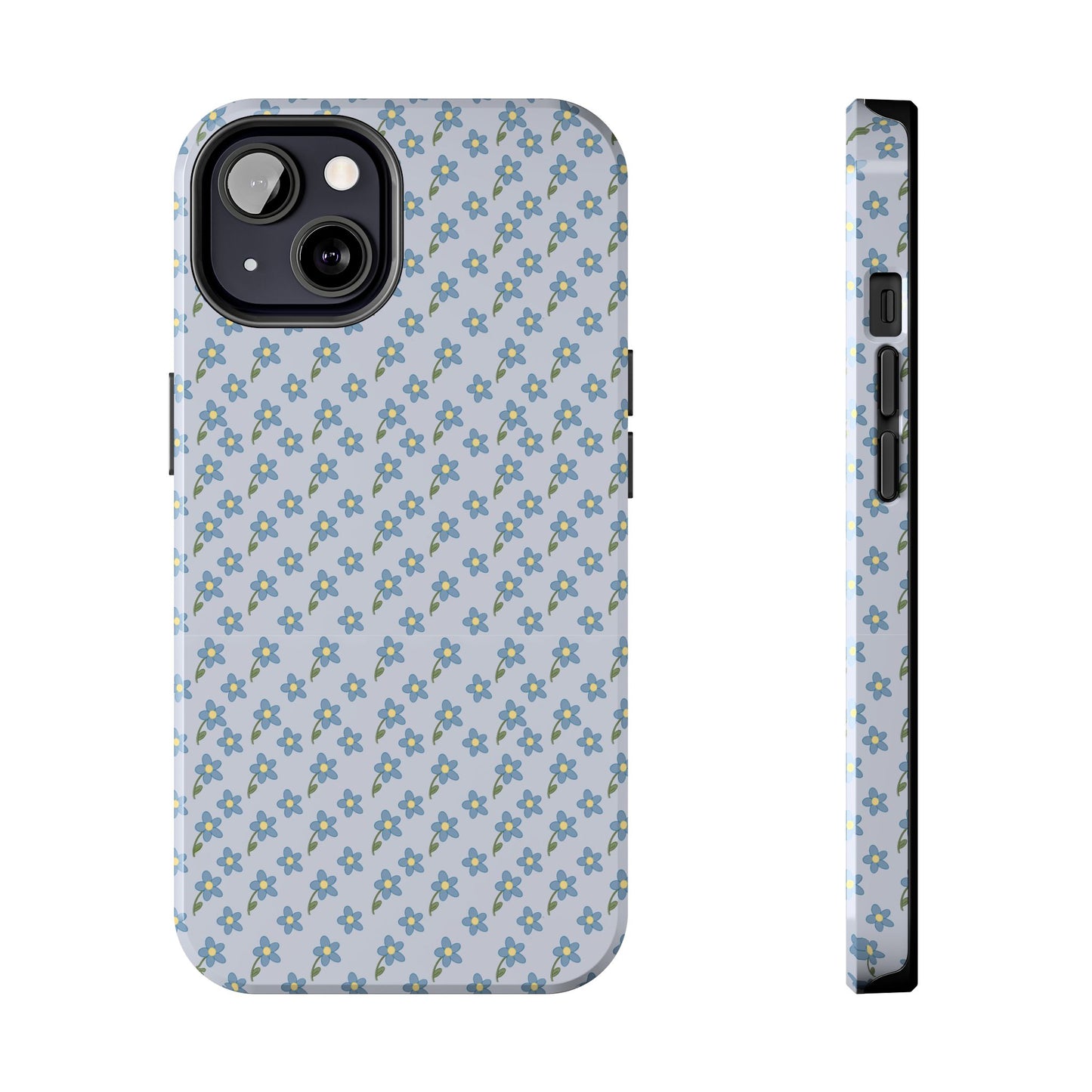 Blue Bell Serenity Tough Phone Cases