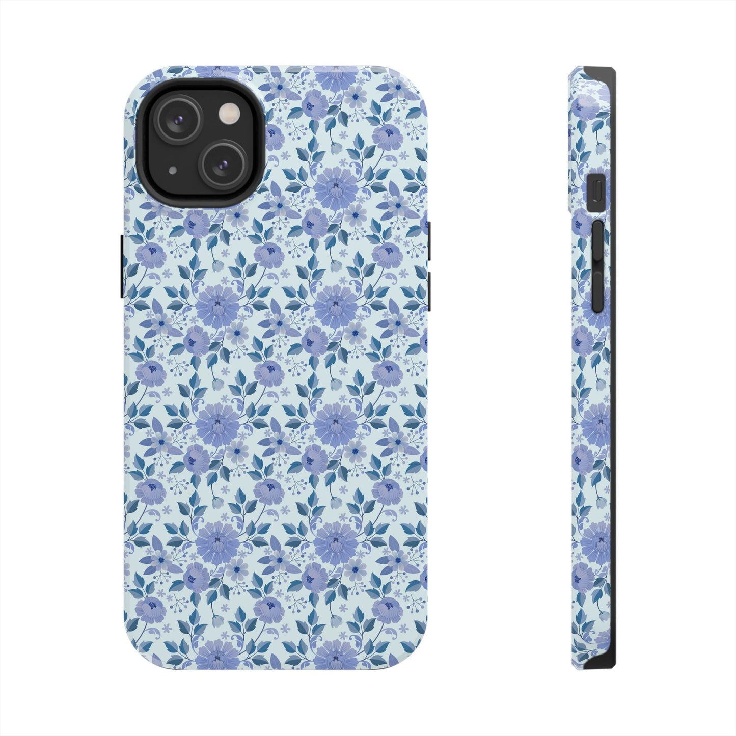 Blue Meadow Charm Tough Phone Cases