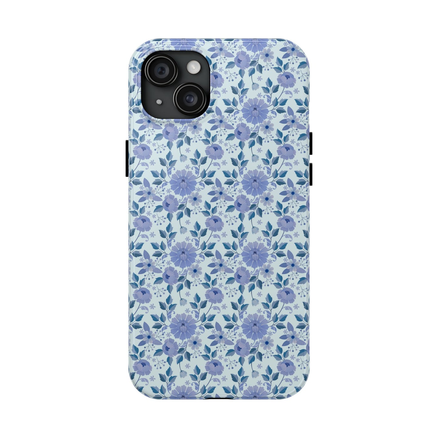 Blue Meadow Charm Tough Phone Cases