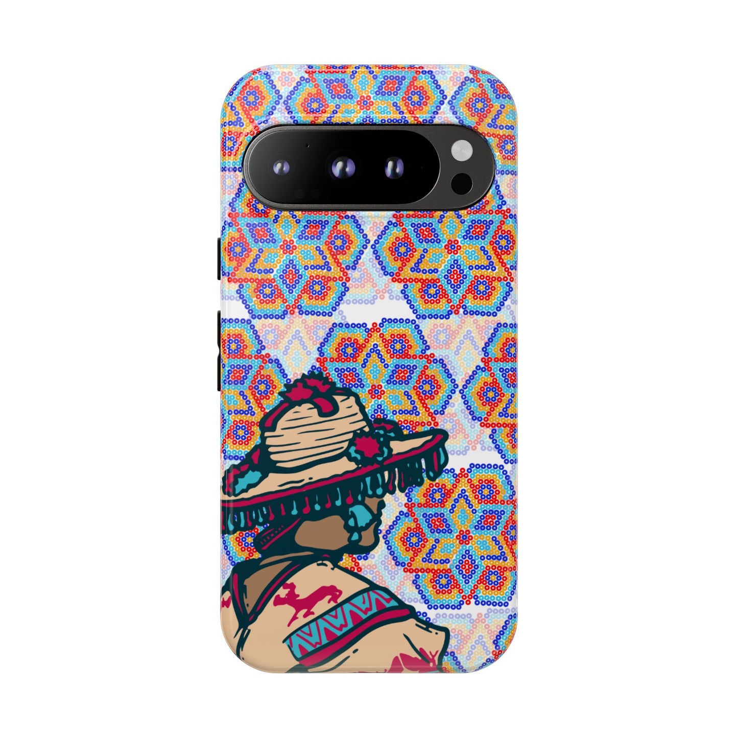 Corazón Huichol Phone Case