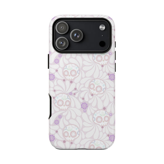 Corazón de Calavera Phone Case