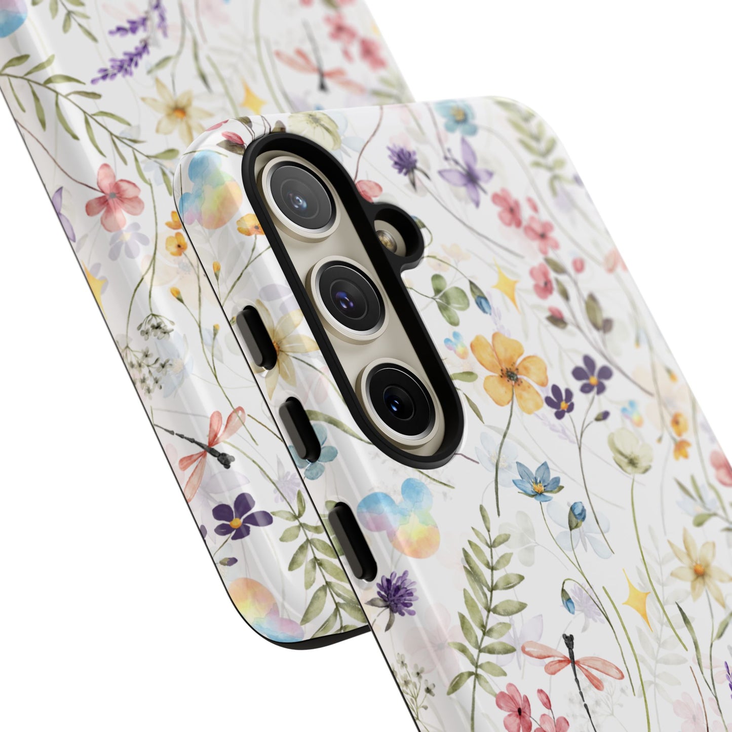 Floral Mickey Mouse Watercolor Design