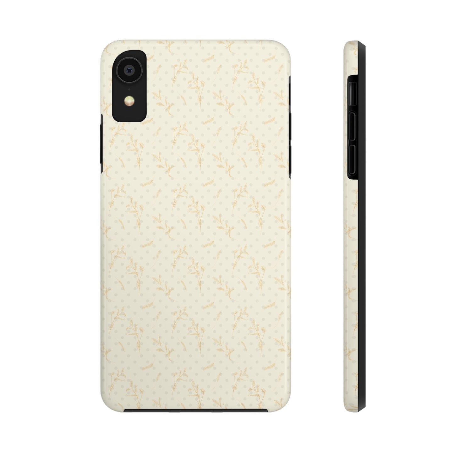 Golden Flora Tough Phone Cases