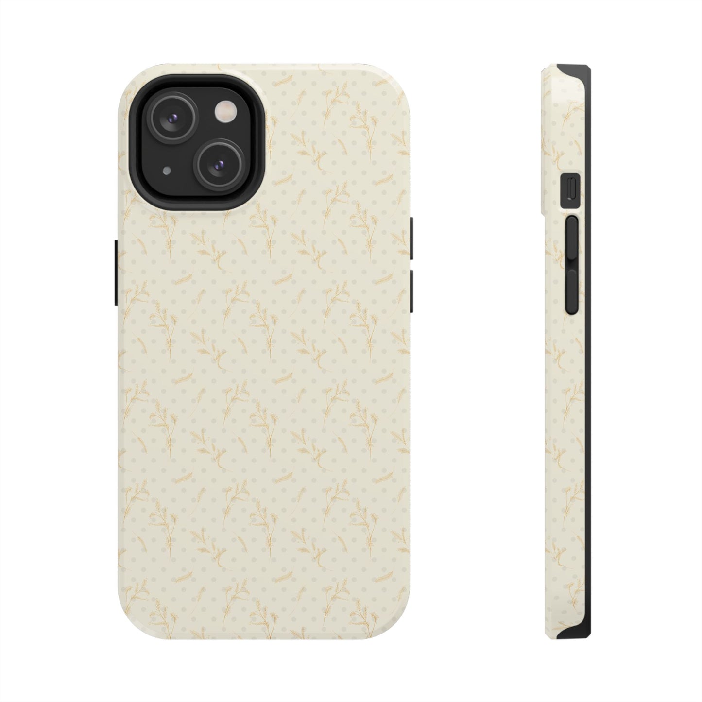 Golden Flora Tough Phone Cases