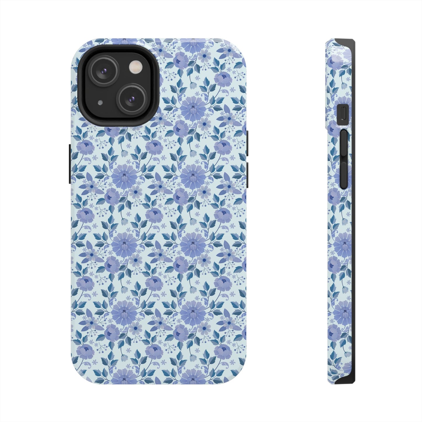 Blue Meadow Charm Tough Phone Cases