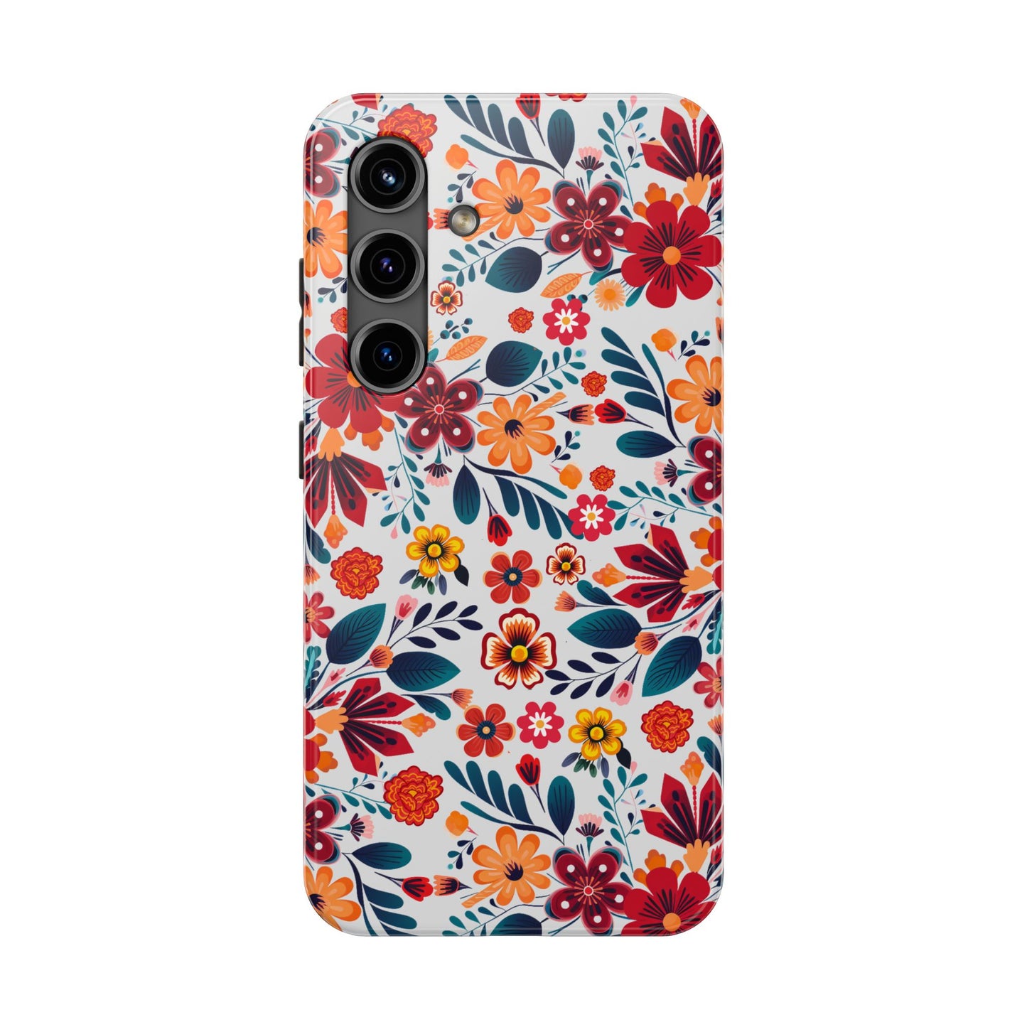 Flores de mi Pueblo Tough Phone Cases