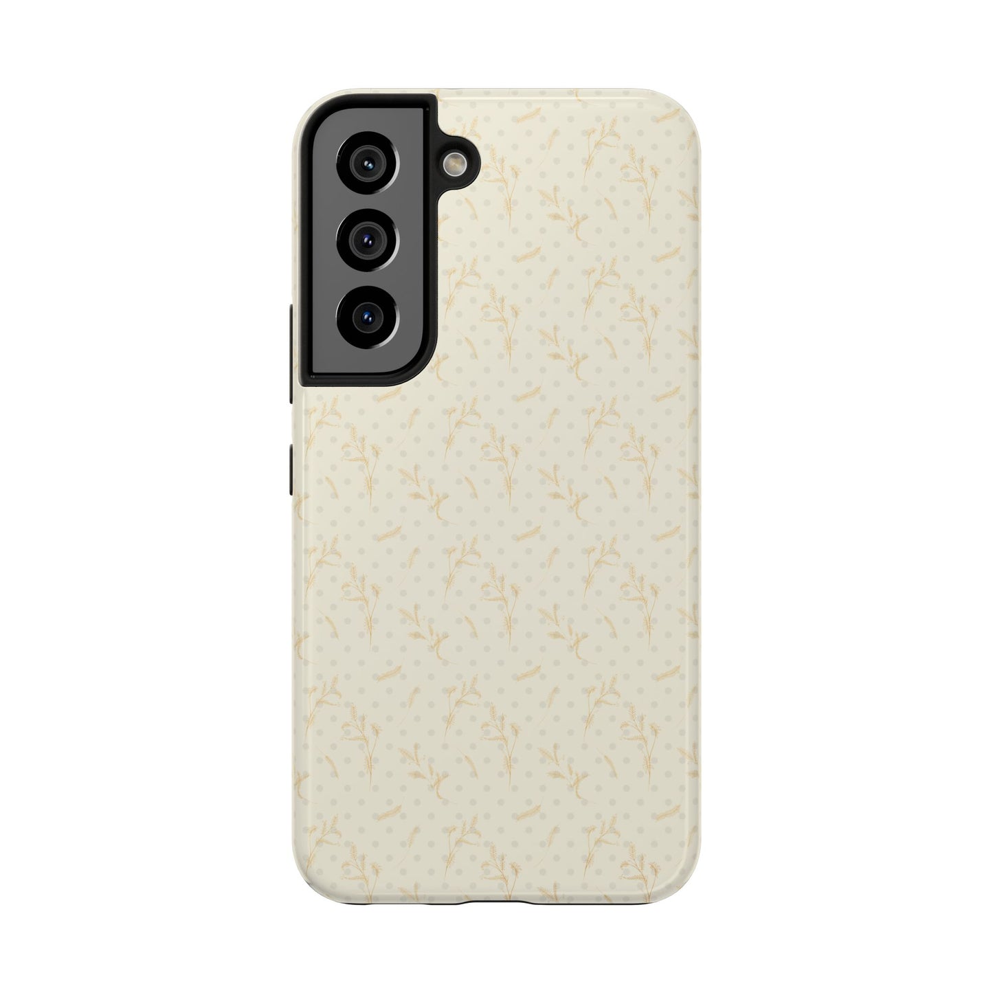 Golden Flora Tough Phone Cases