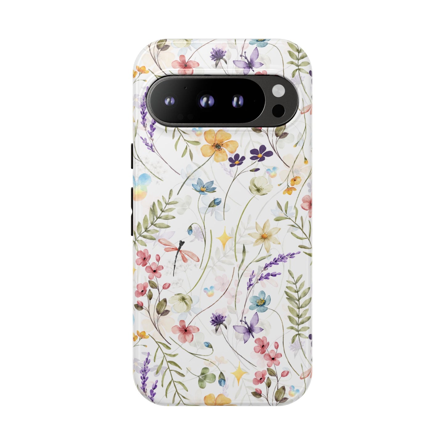 Floral Mickey Mouse Watercolor Design