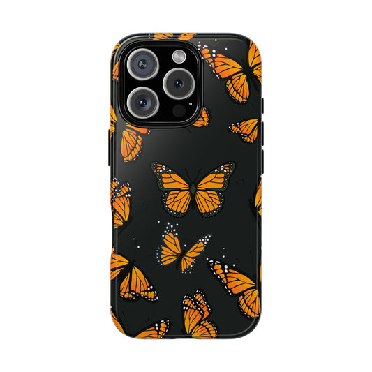 Noir Butterfly Tough Cases