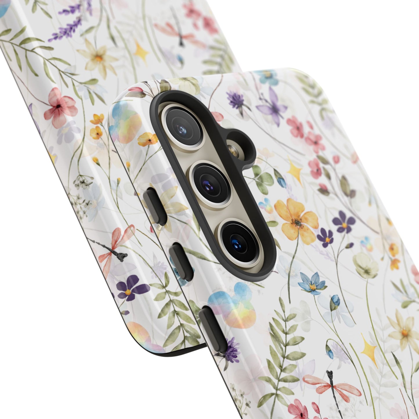 Floral Mickey Mouse Watercolor Design