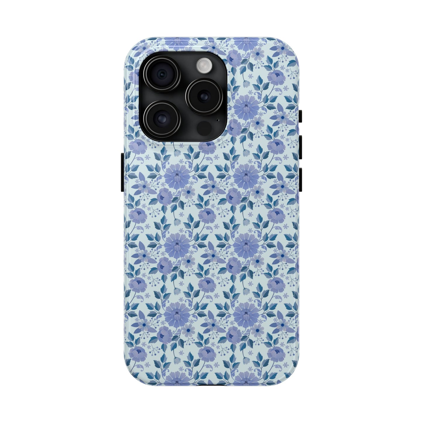 Blue Meadow Charm Tough Phone Cases