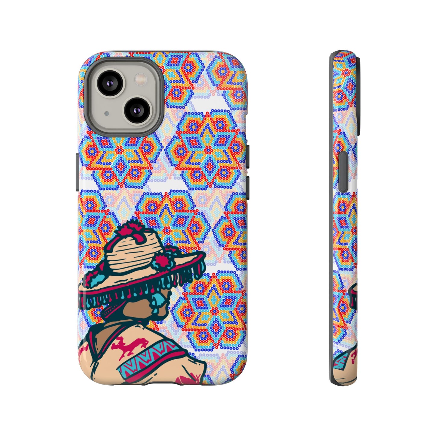 Corazón Huichol Phone Case