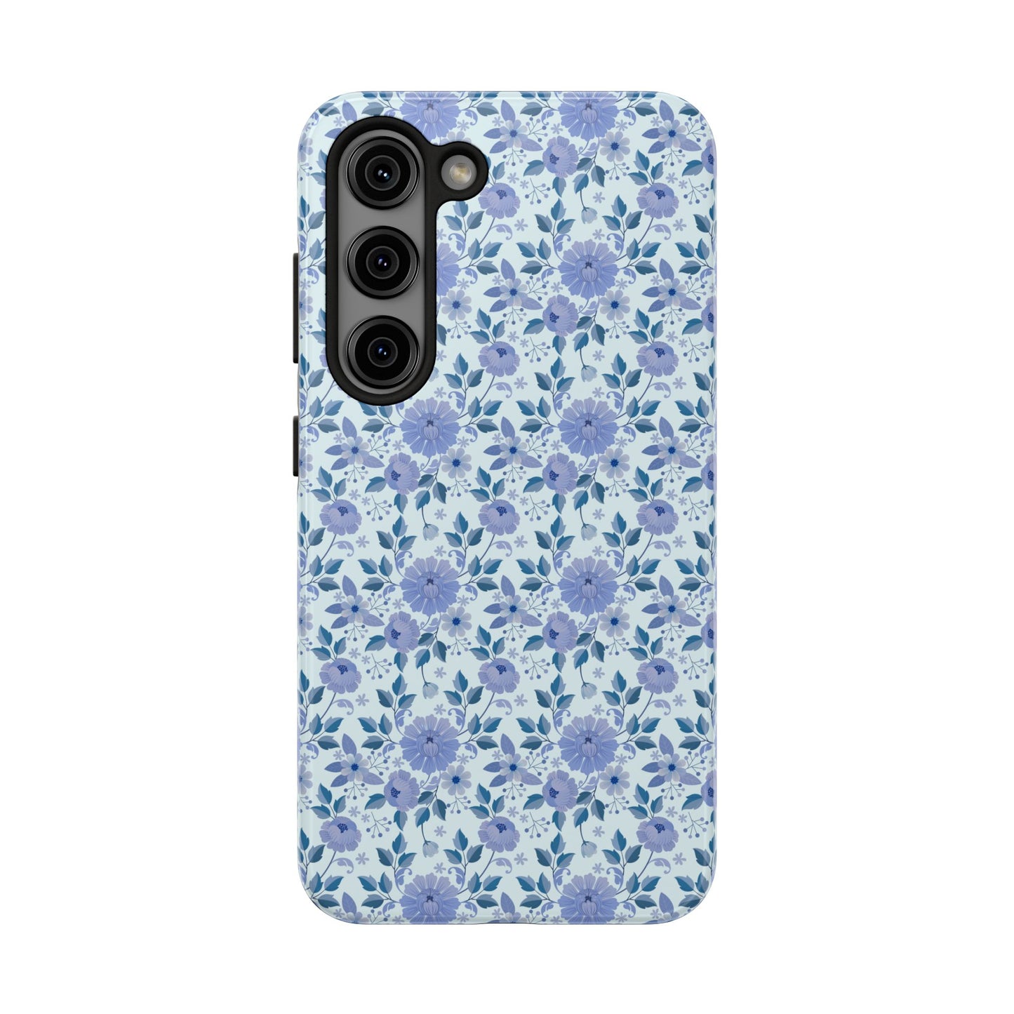 Blue Meadow Charm Tough Phone Cases