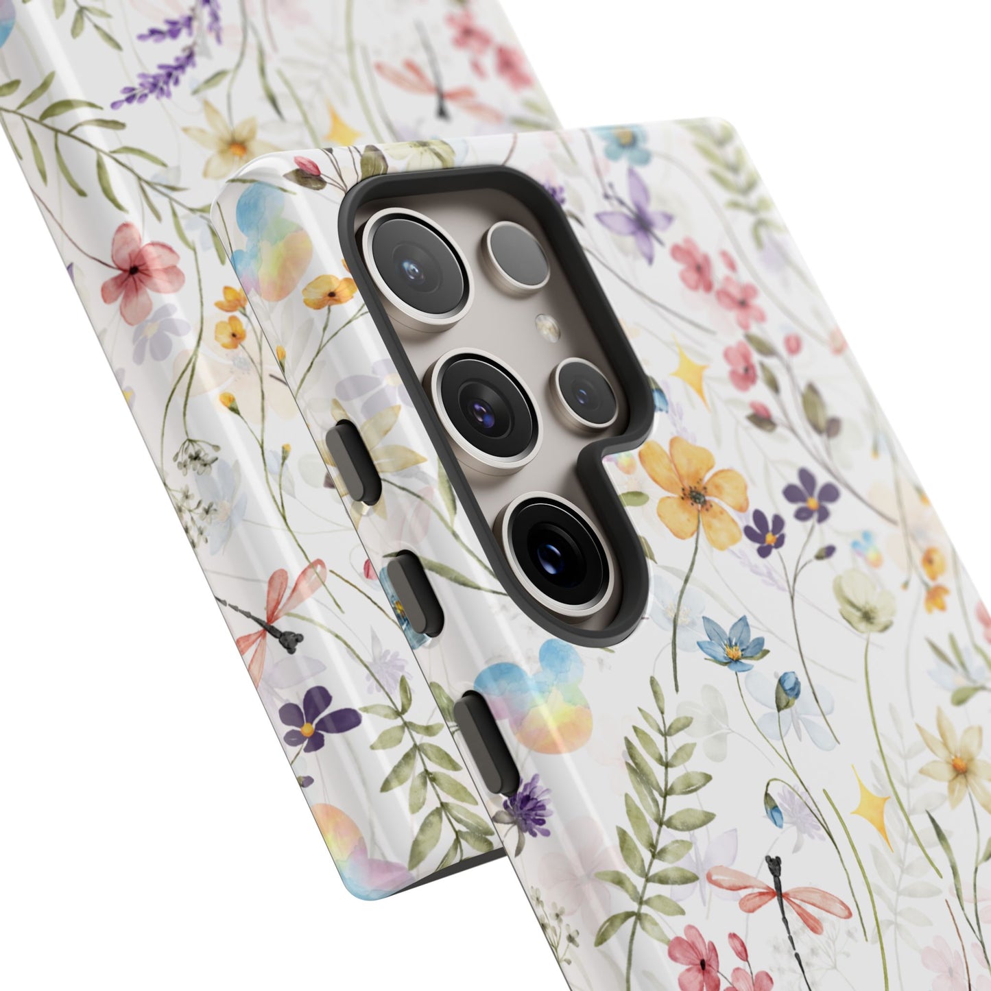 Floral Mickey Mouse Watercolor Design