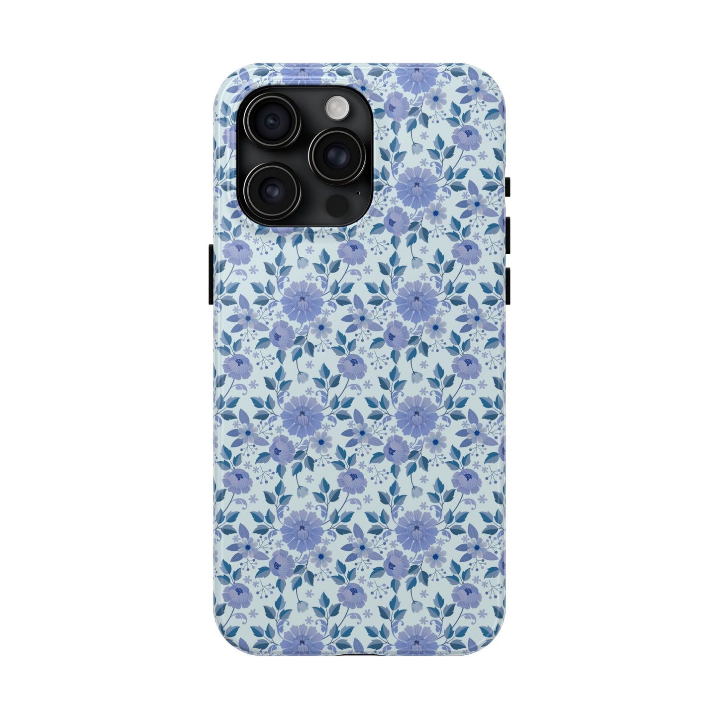 Blue Meadow Charm Tough Phone Cases