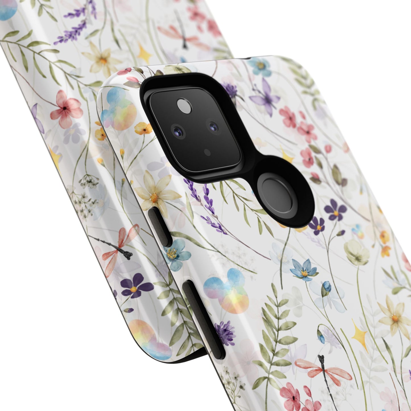 Floral Mickey Mouse Watercolor Design