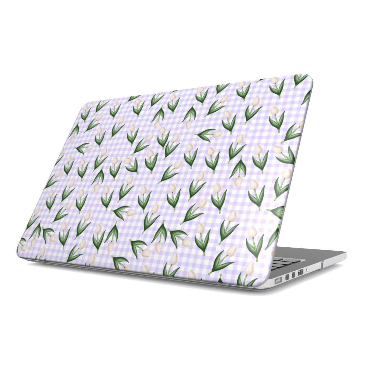 Lavender Bloom Print On Demand MacBook Case