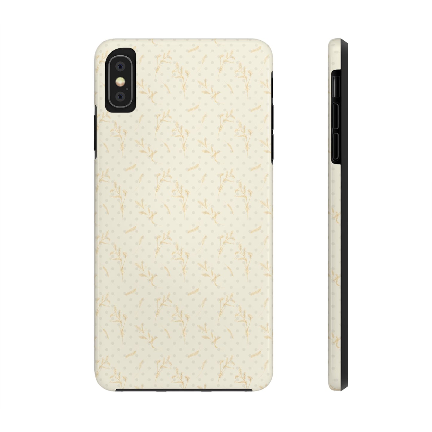 Golden Flora Tough Phone Cases