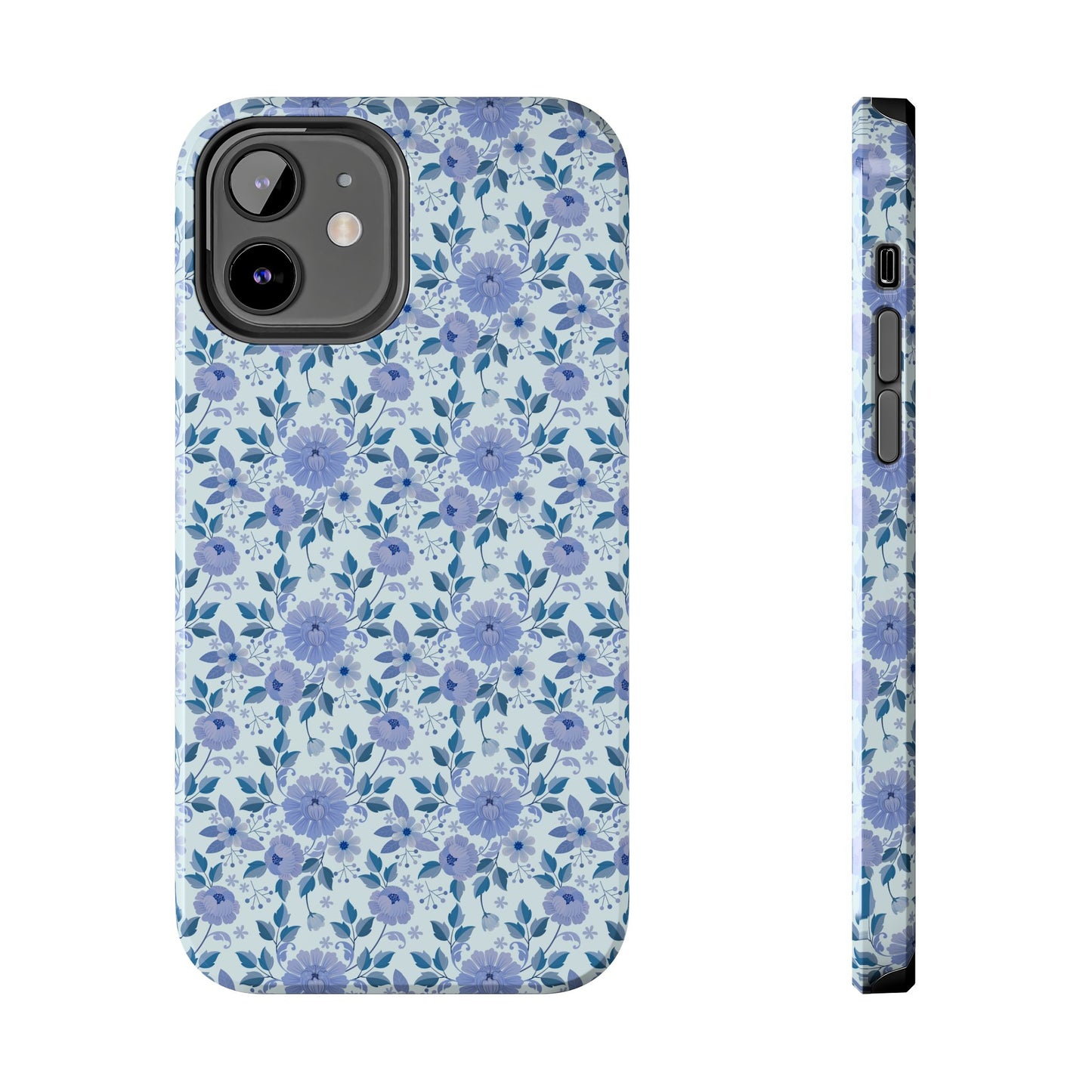 Blue Meadow Charm Tough Phone Cases