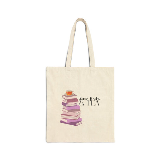 Some Tea & Books  Tote Bag