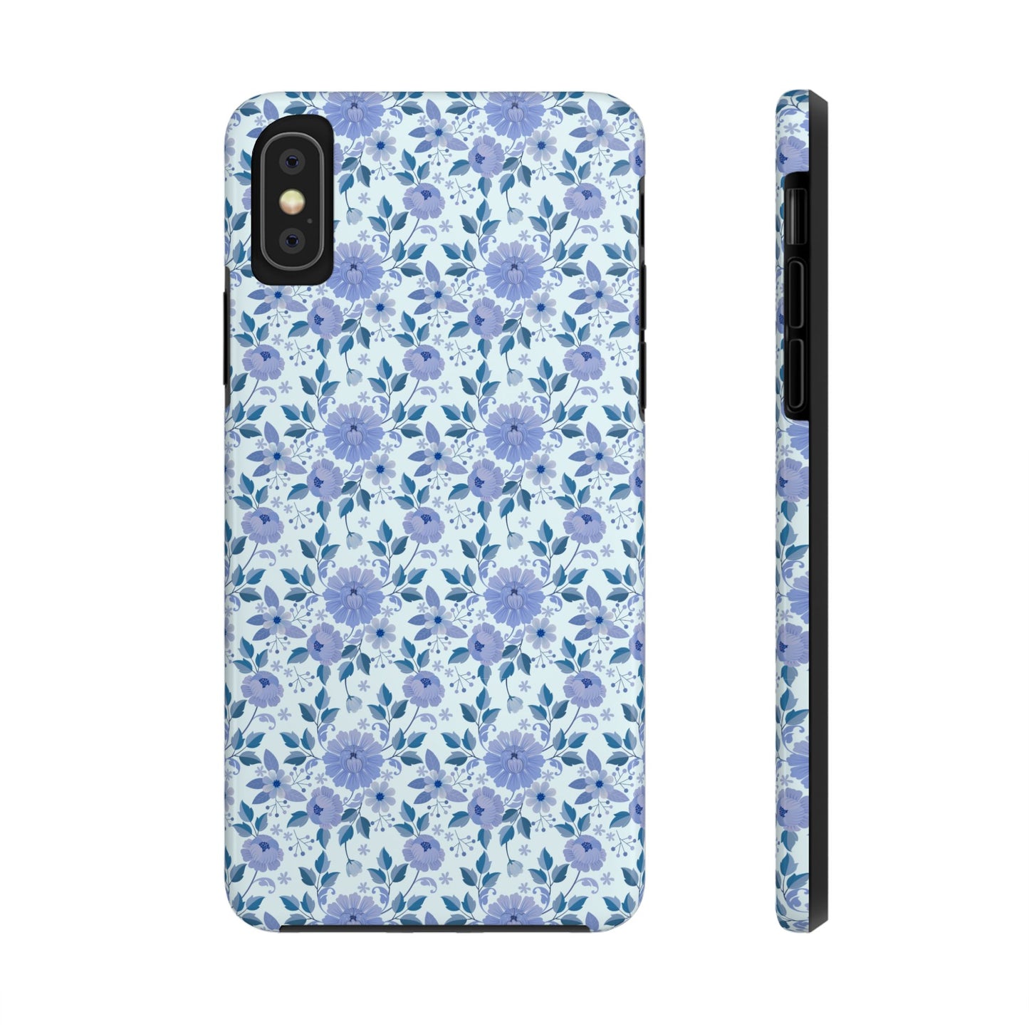 Blue Meadow Charm Tough Phone Cases