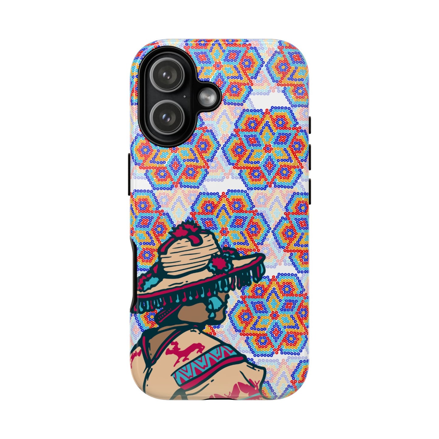 Corazón Huichol Phone Case