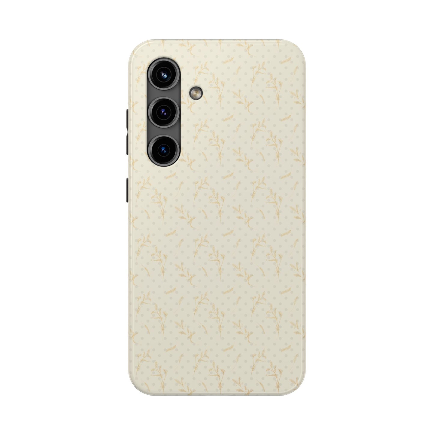 Golden Flora Tough Phone Cases