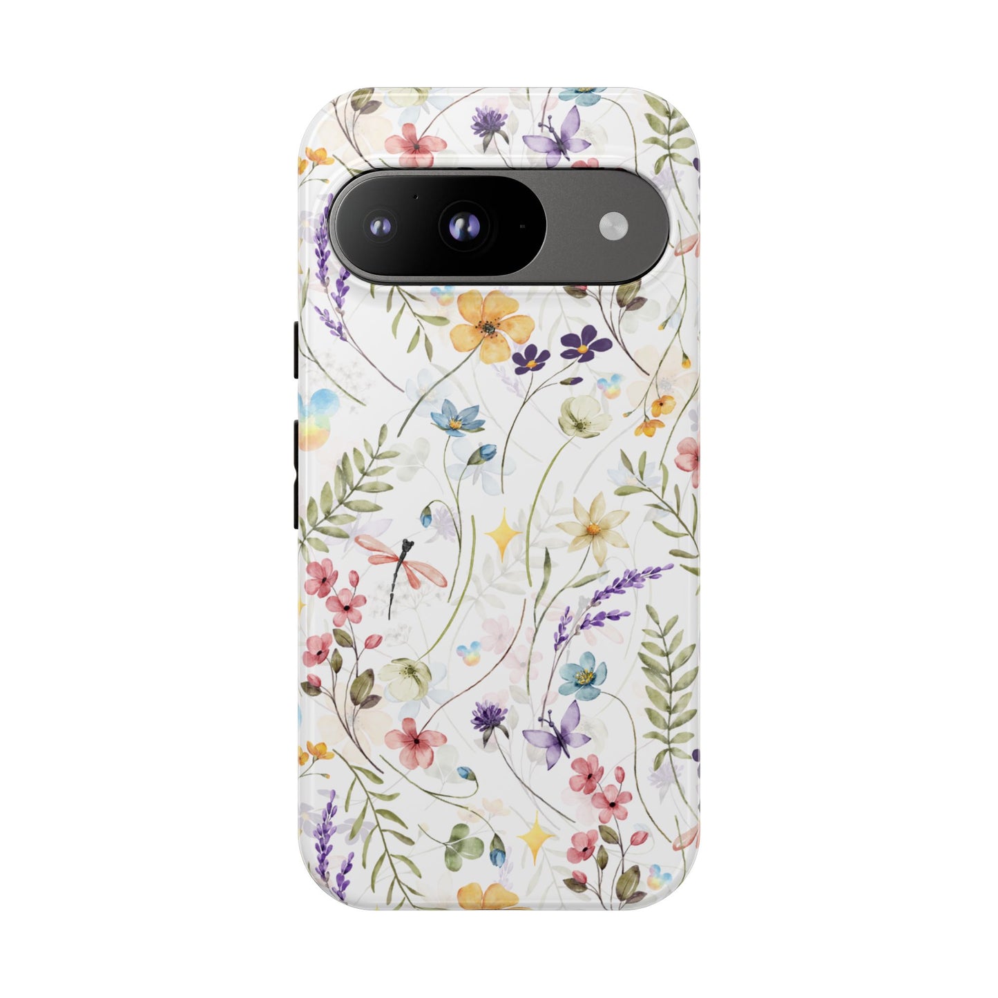 Floral Mickey Mouse Watercolor Design