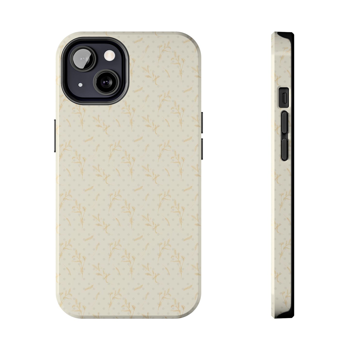 Golden Flora Tough Phone Cases