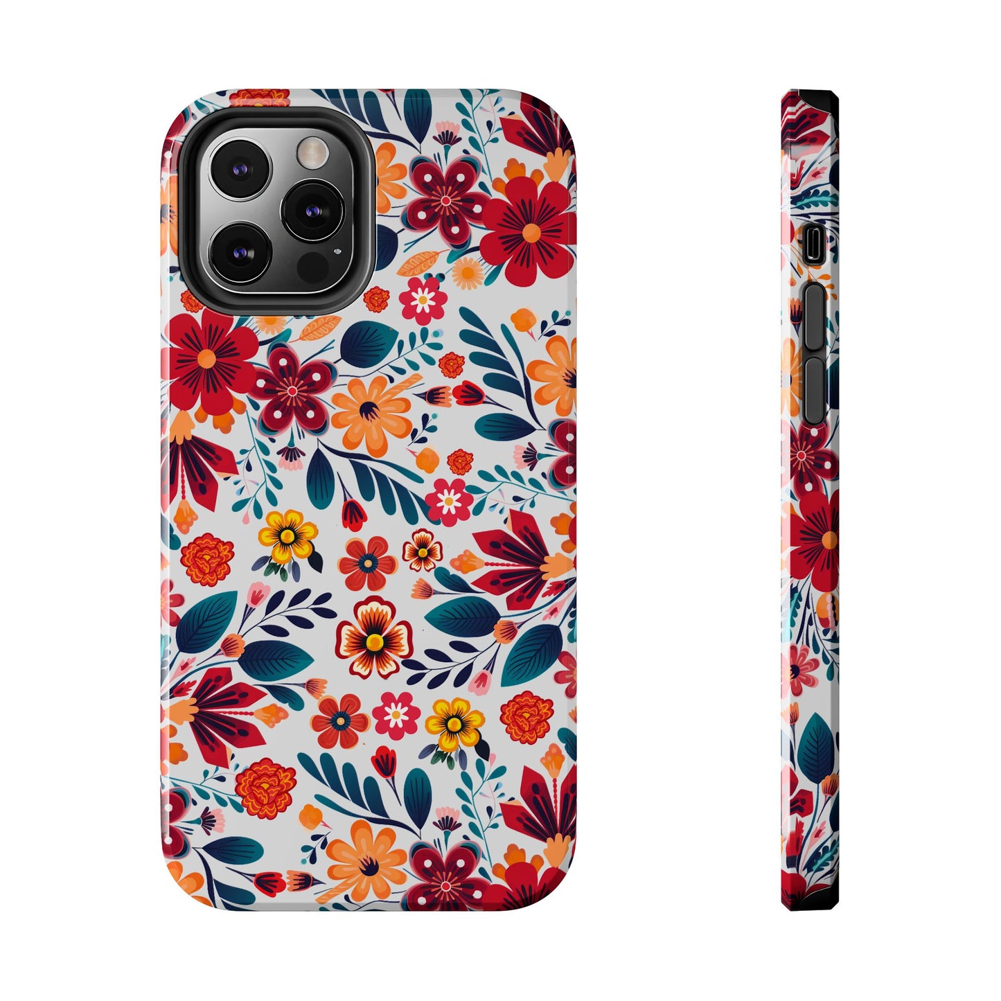 Flores de mi Pueblo Tough Phone Cases