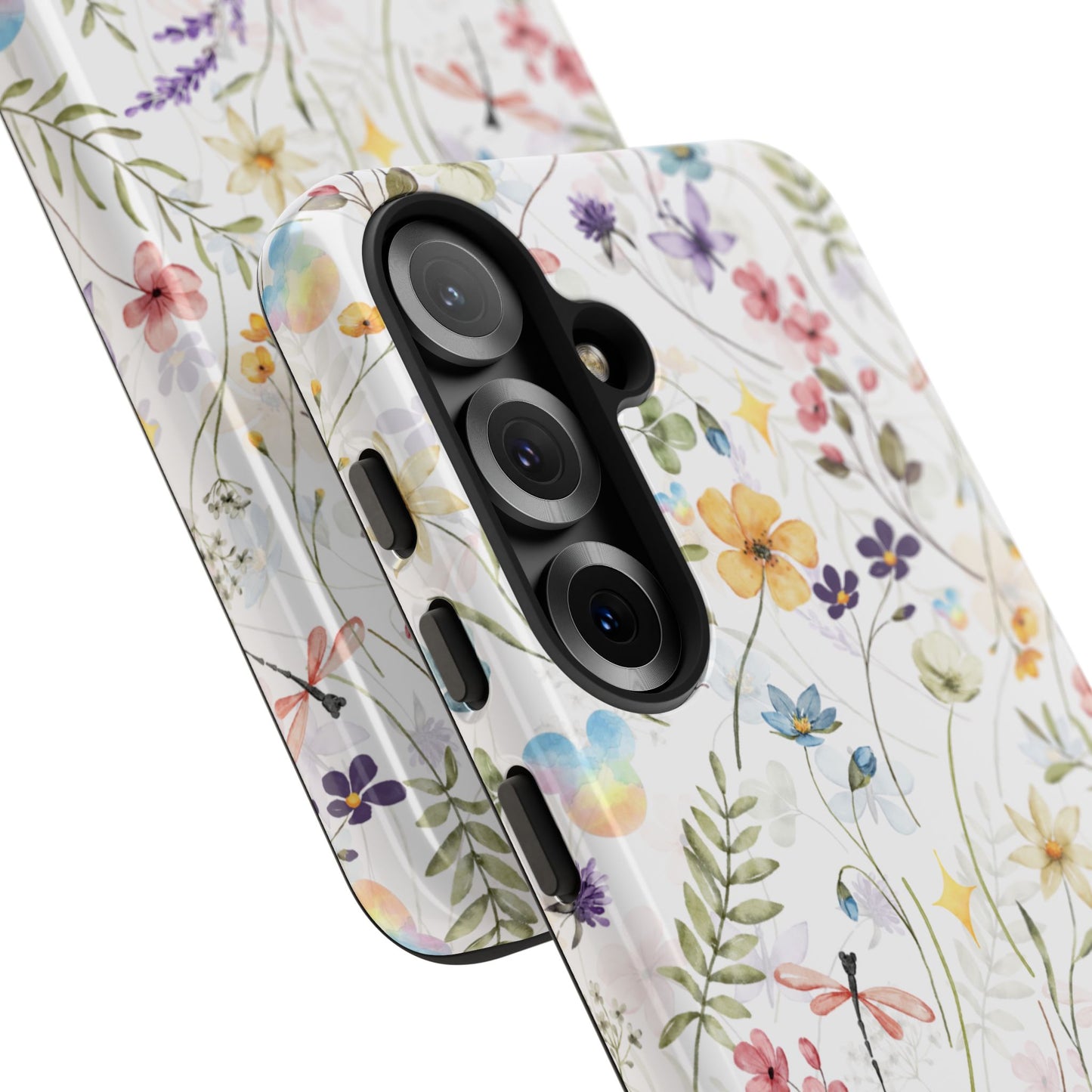 Floral Mickey Mouse Watercolor Design